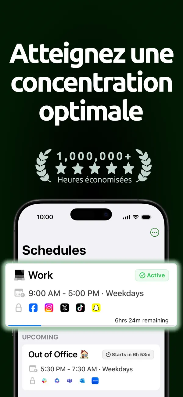 Screenshot #1 pour Bloquer Application | Atten