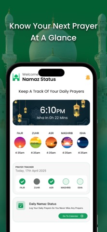 NamazStatus screenshot