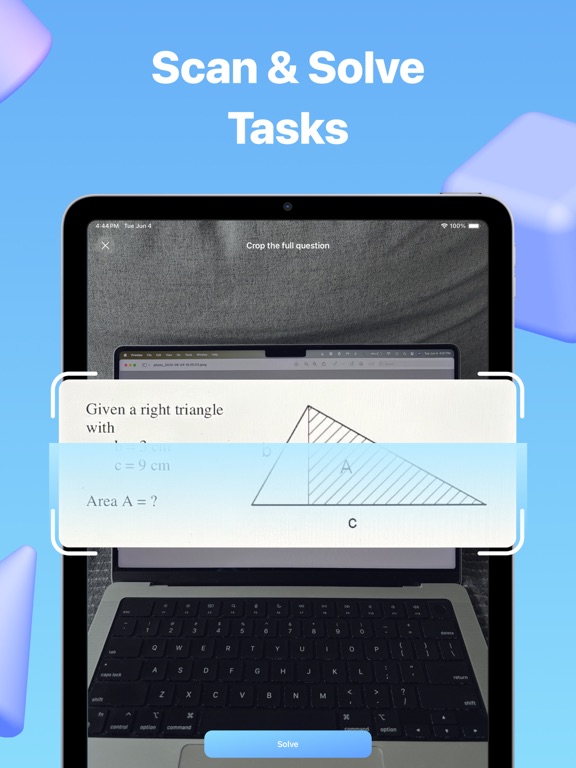 Screenshot #6 pour Geometry Solver: Photo Answers