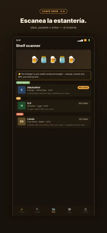 Sober Snob: Non-Alcoholic Beer screenshot 5 of 5