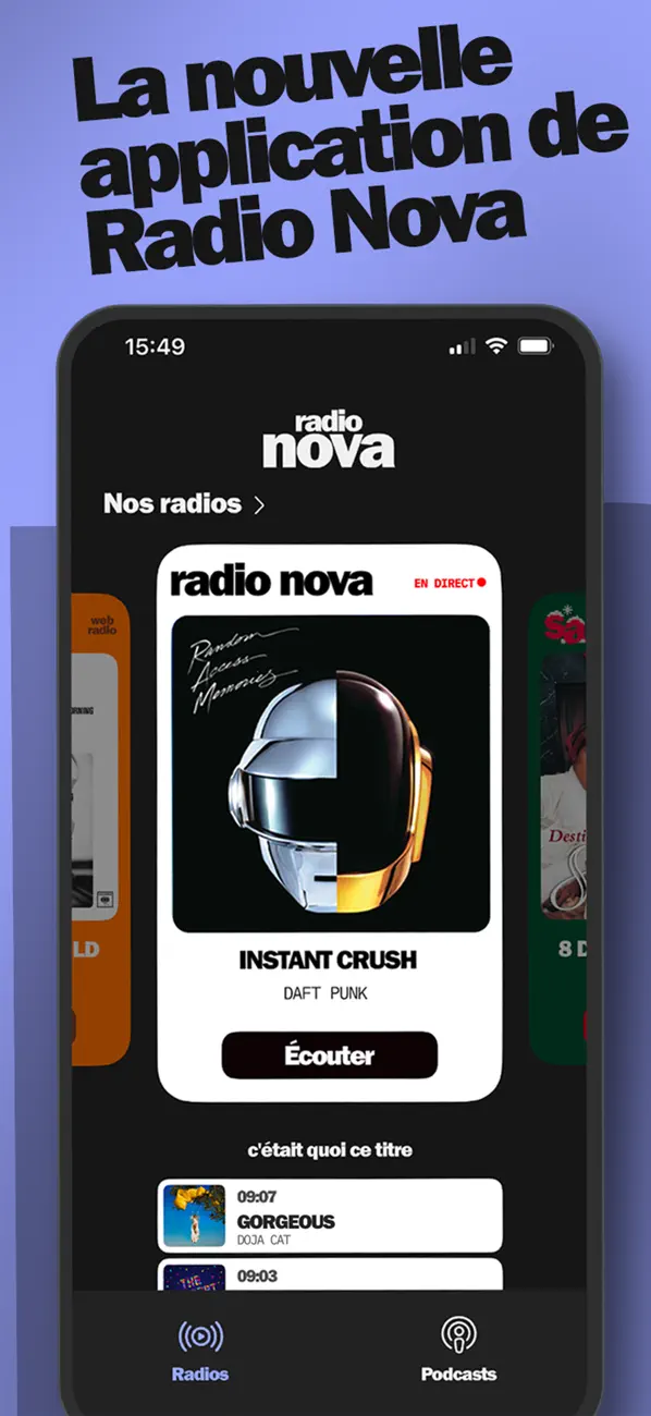 Screenshot #1 pour Radio Nova