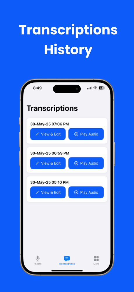 Voice To Text  Live Transcribe screenshot 8
