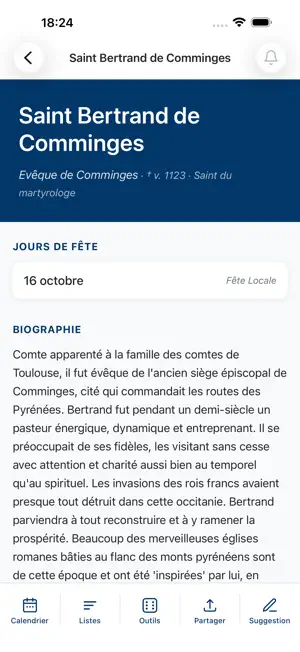 Nominis : Saints et Prénoms screenshot 2