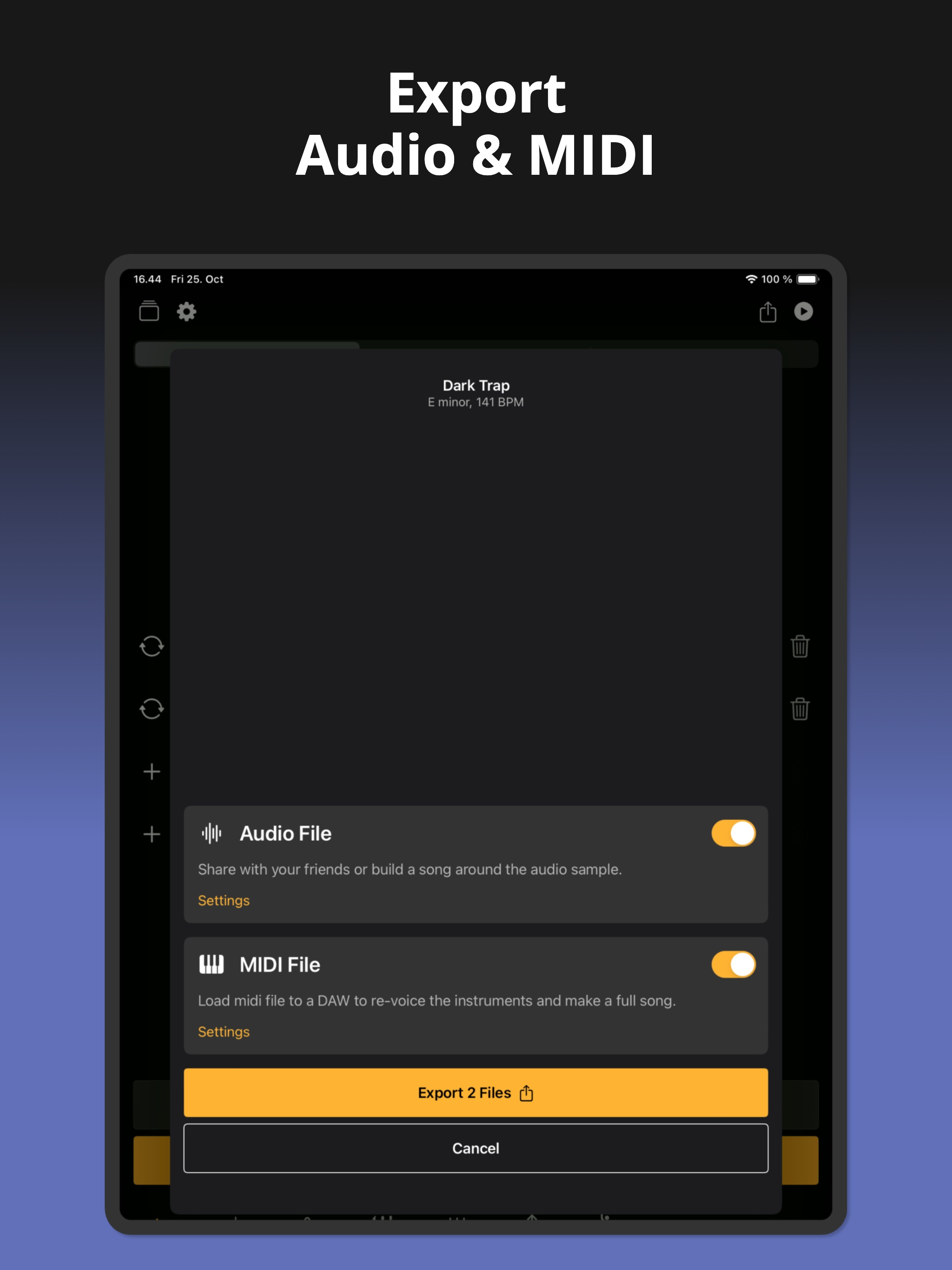 Songen: Instant MIDI Generator