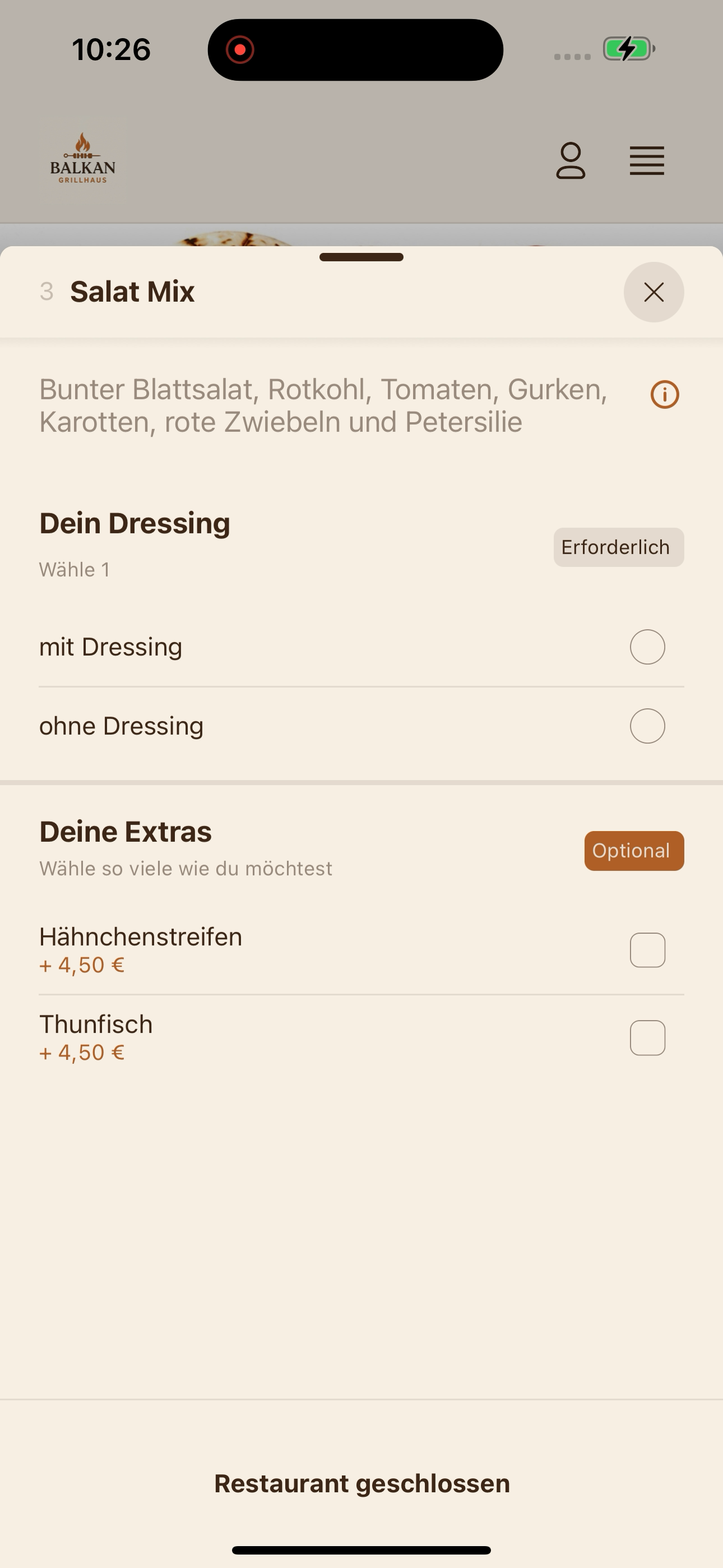 Balkan Grillhaus Wangen screenshot 4