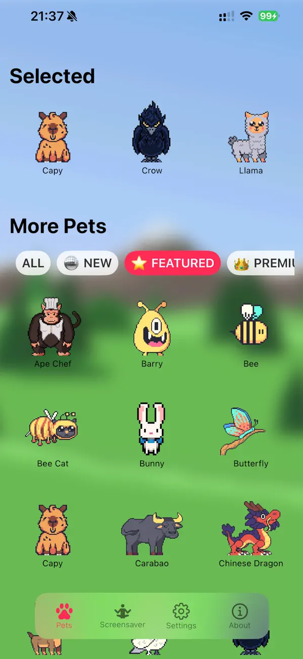 Screenshot #2 pour Pets Therapy - Desktop Pets