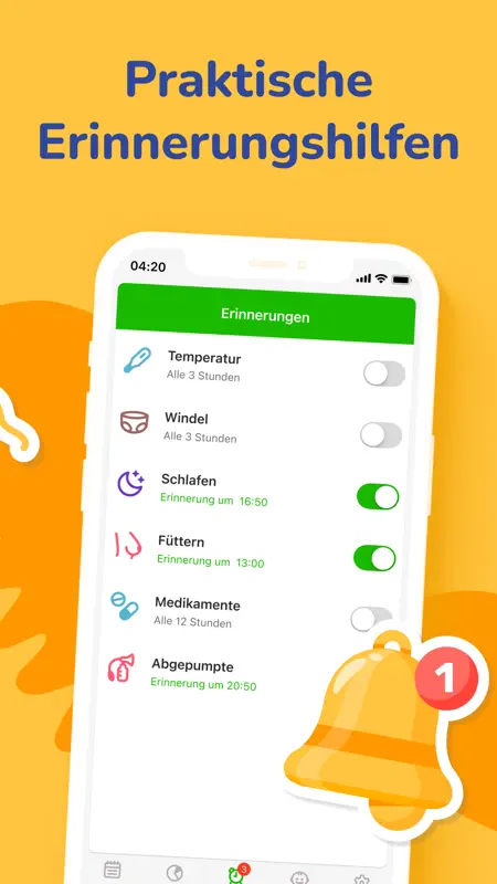 Suivi de l'allaitement de bébé screenshot 5 of 6