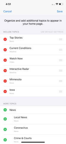 KIMT News 3 iPhone screenshot