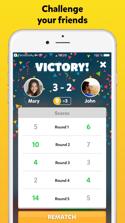 #3. Fight List 2 - Categories Game (iOS) 由: Two4Tea