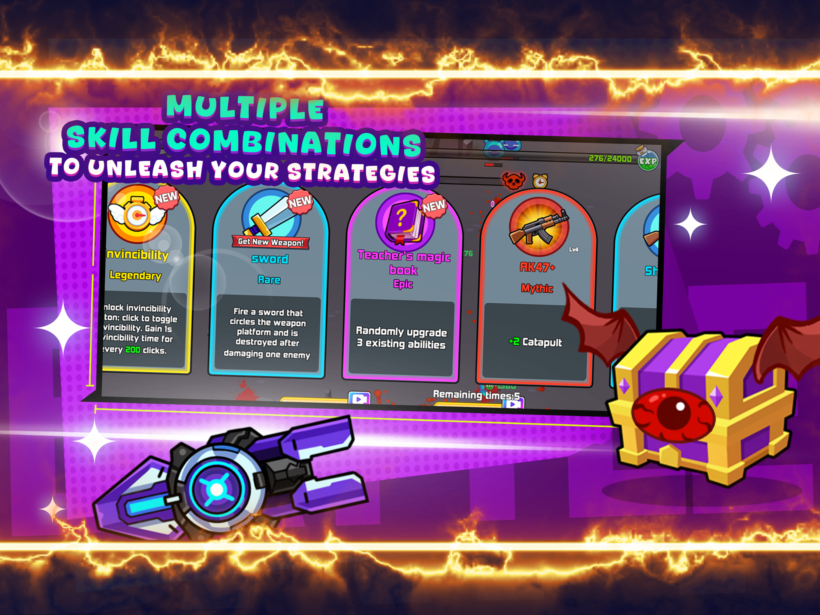 Battle Button - idle clicker screenshot 9