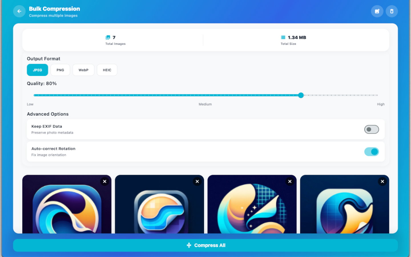 Image Compressor : Bulk