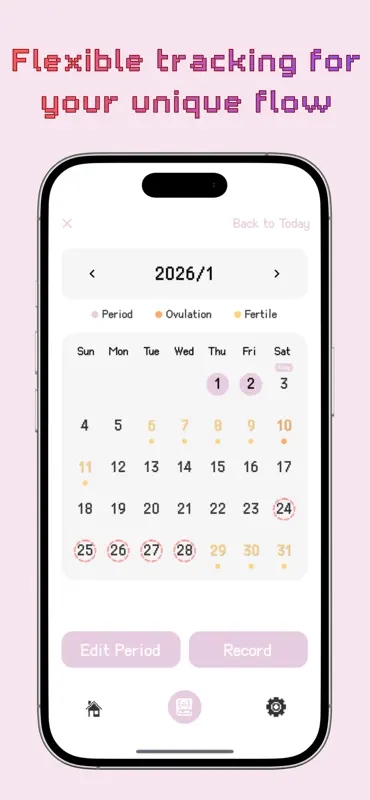 Period Tracker: P Forest screenshot 5 of 8
