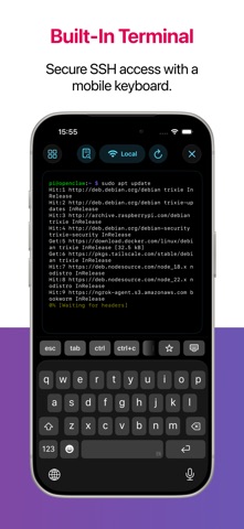 Open Pi - Raspberry Pi Manager iPhone screenshot