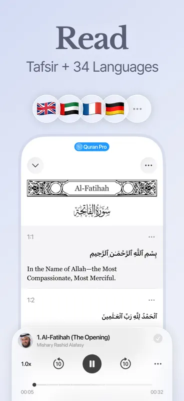 Quran Pro - Muslim قران كريم screenshot 2 of 10