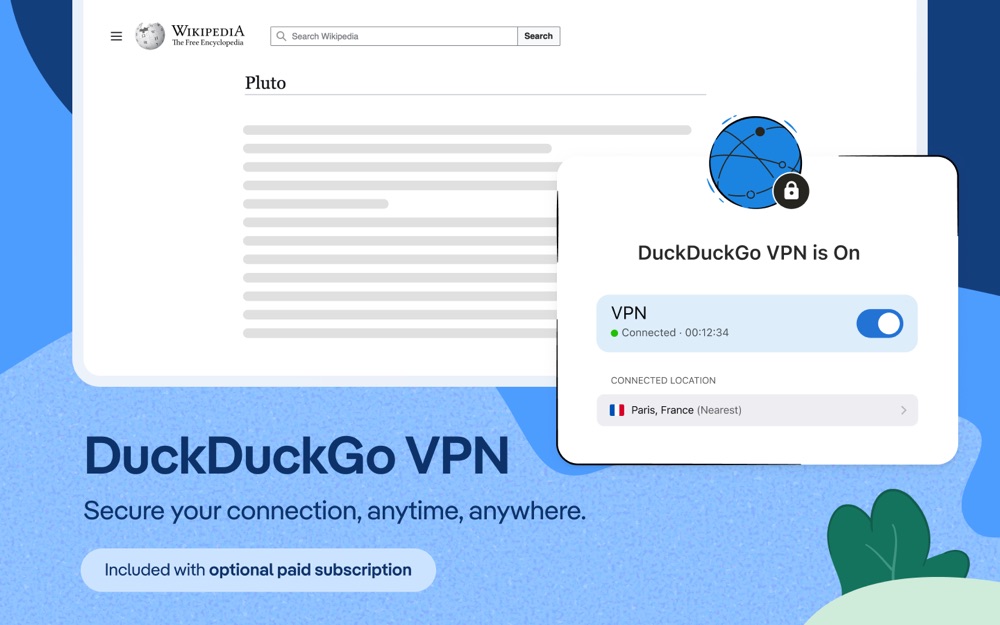 DuckDuckGo, optional Duck.ai: official Mac preview 5 (opens full image in a new tab)