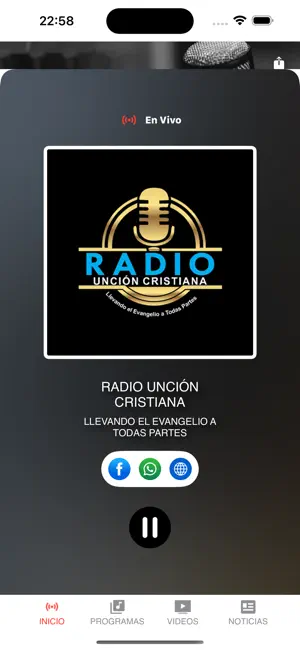 Radio Uncion Cristiana screenshot 3