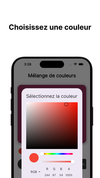 Screenshot #2 pour Color Mixing - create colors