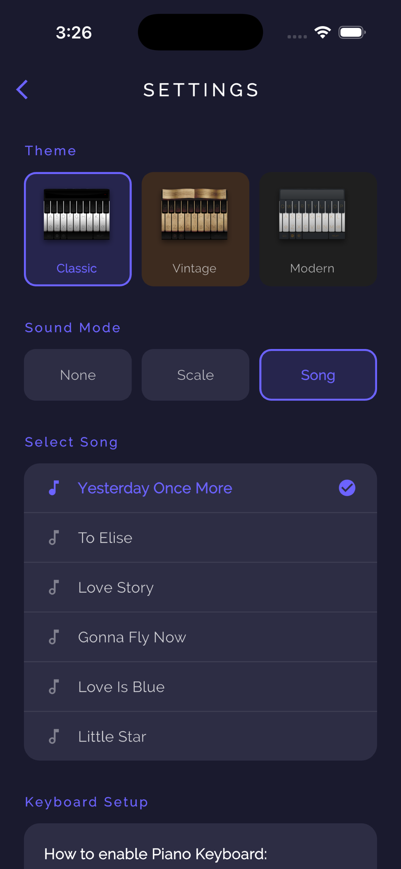 Piano Keyboard - Typing Music