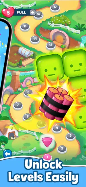 Lucky Jelly Puzzle screenshot 2