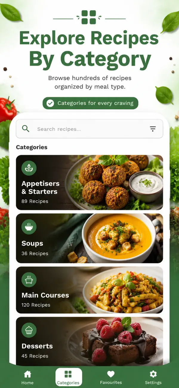 Screenshot #3 pour Recettes et repas végétariens