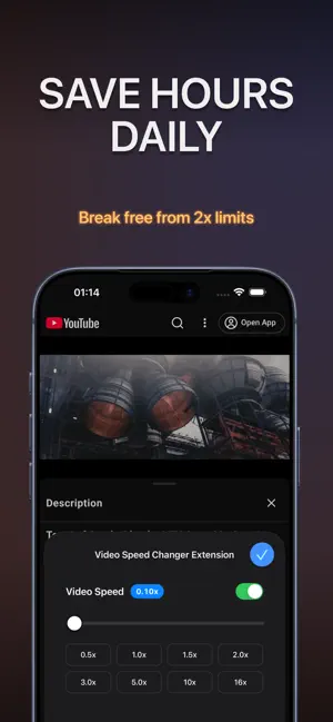 Video Speed for Safari screenshot 2