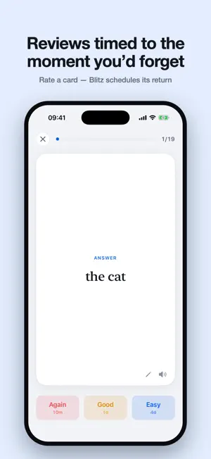 Blitz — Offline Flashcards screenshot 2