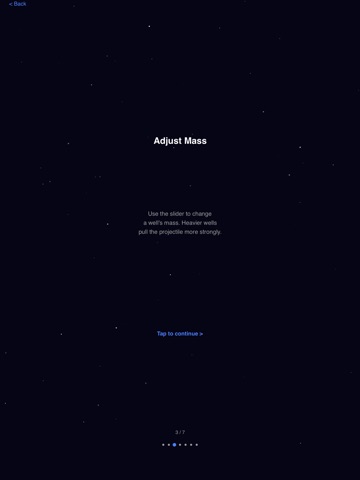 Gravity Arc - A Puzzle Game iPad screenshot
