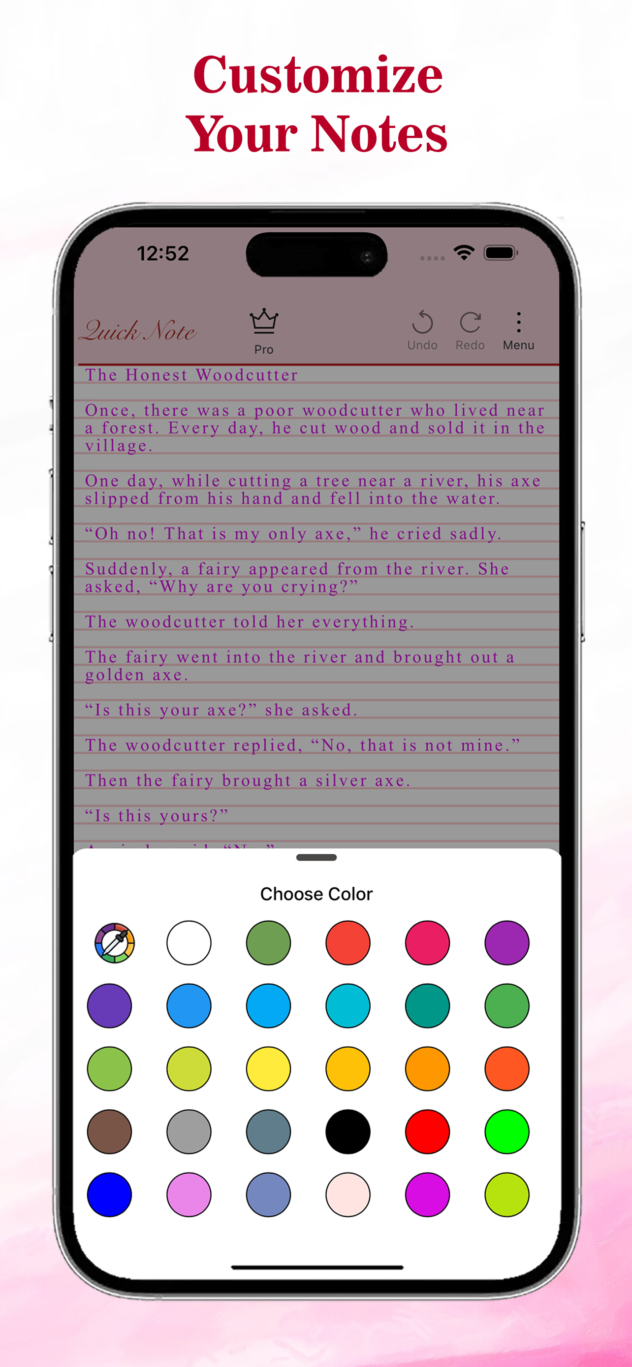 Quick note - One page note screenshot 3