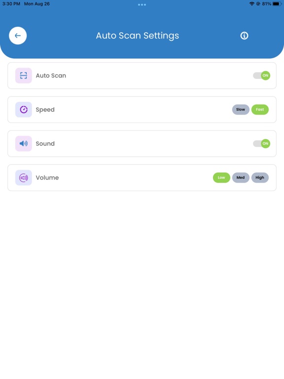 NFO IQ iPad screenshot 7 - Utilities app