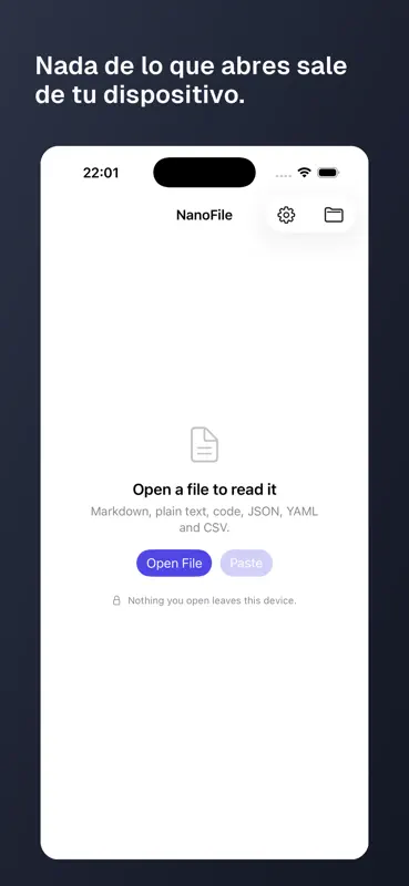 .md viewer & editor: NanoFile screenshot 10 of 10