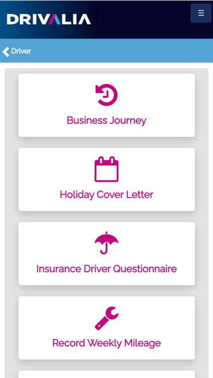 Drivalia Ireland Driver App