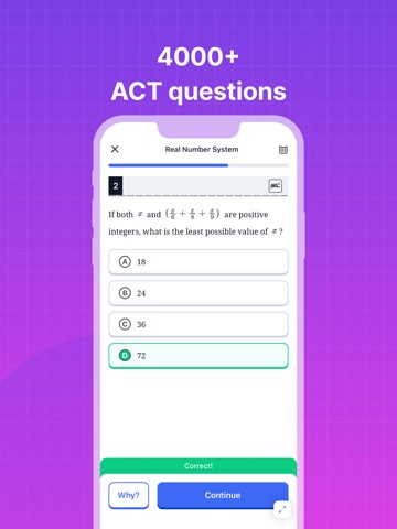 ACT Prep 2026 | Smartschool iPad screenshot