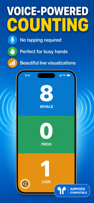 Voice Count Pro: Tally & Score Screenshot 1 of 5