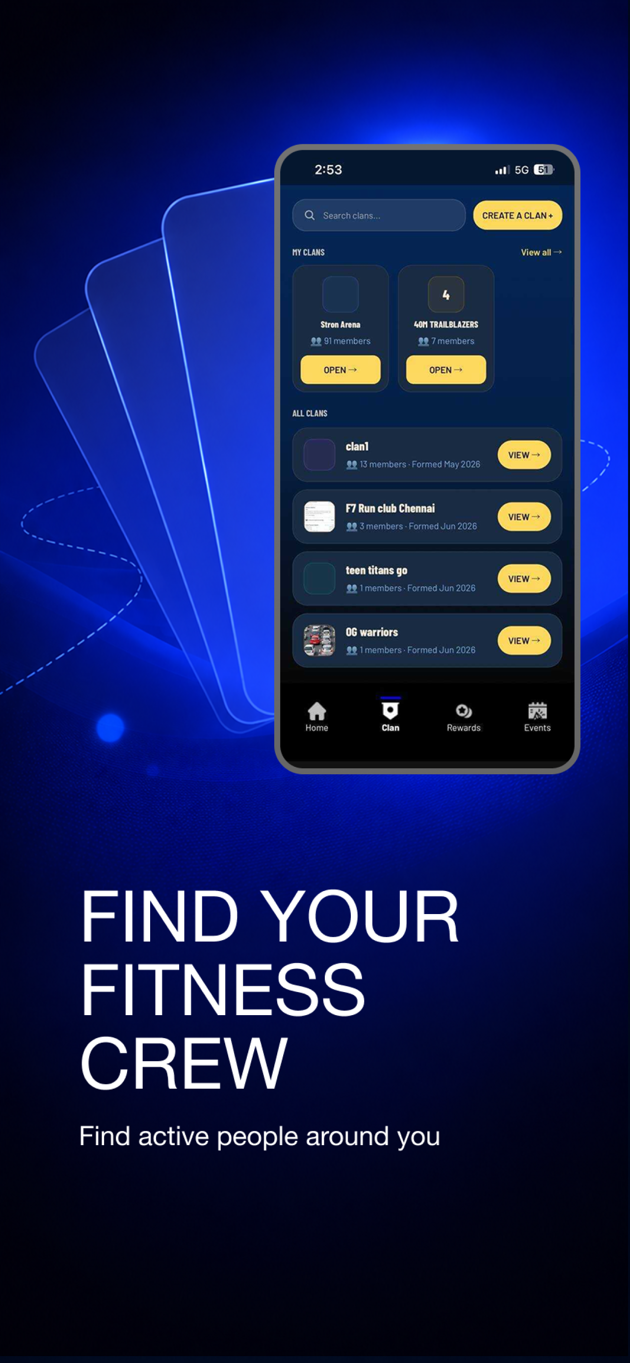 STRON Group Fitness Challenges screenshot 2