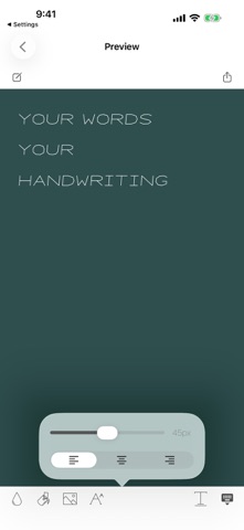 Fontise Handwriting Studio Screenshot 9 of 10