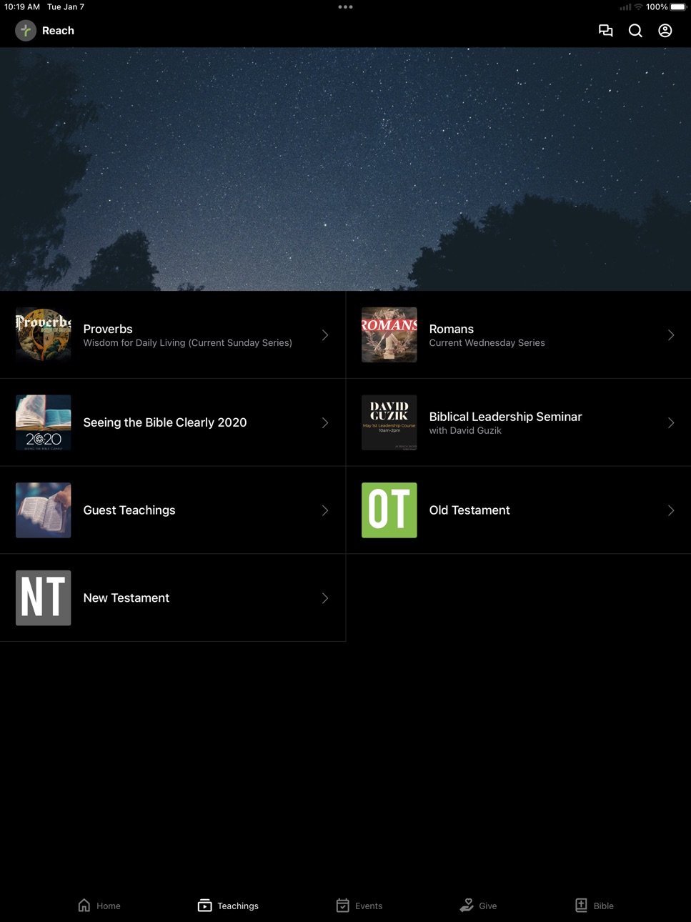 iPad screenshot