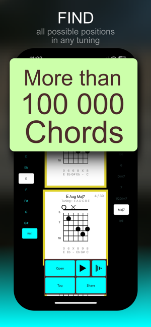 ‎Guitar Chord Analyzer: FABULUS Screenshot