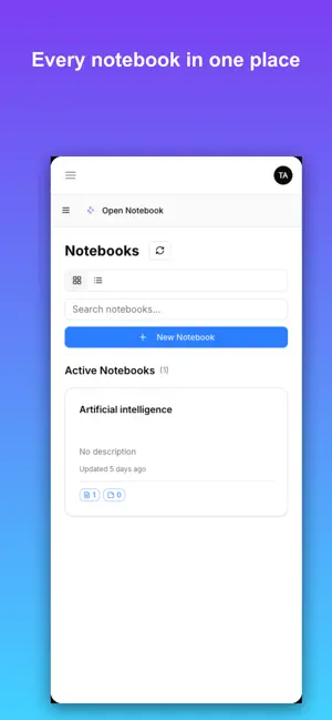 Notebooker AI screenshot 2