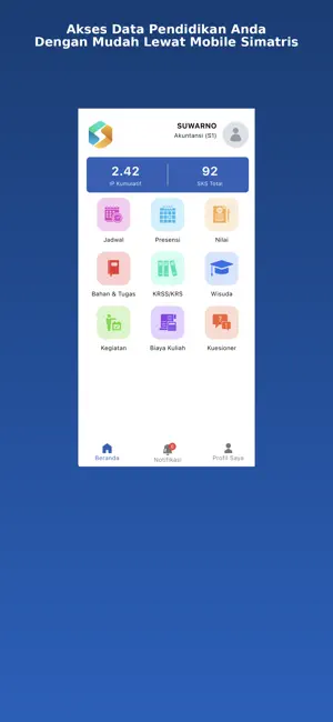 Mobile Simatris screenshot 1