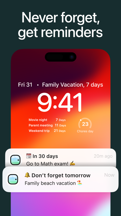 Outside: Shared Calendar App Screenshot