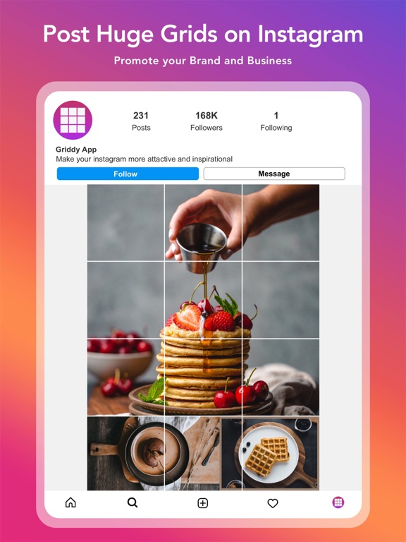 Screenshot #4 pour Griddy Pro: Split Pic in Grids