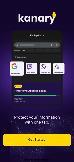 Kanary: Safeguard your privacy screenshot 1