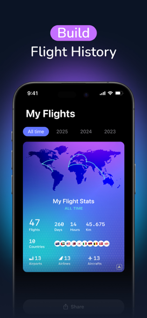 byAir: Live Airplane Tracker Screenshot