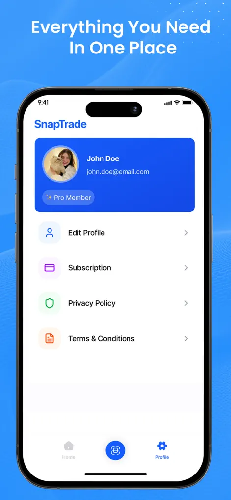 SnapTrader: AI Trade Analyzer - Finance App | MWM