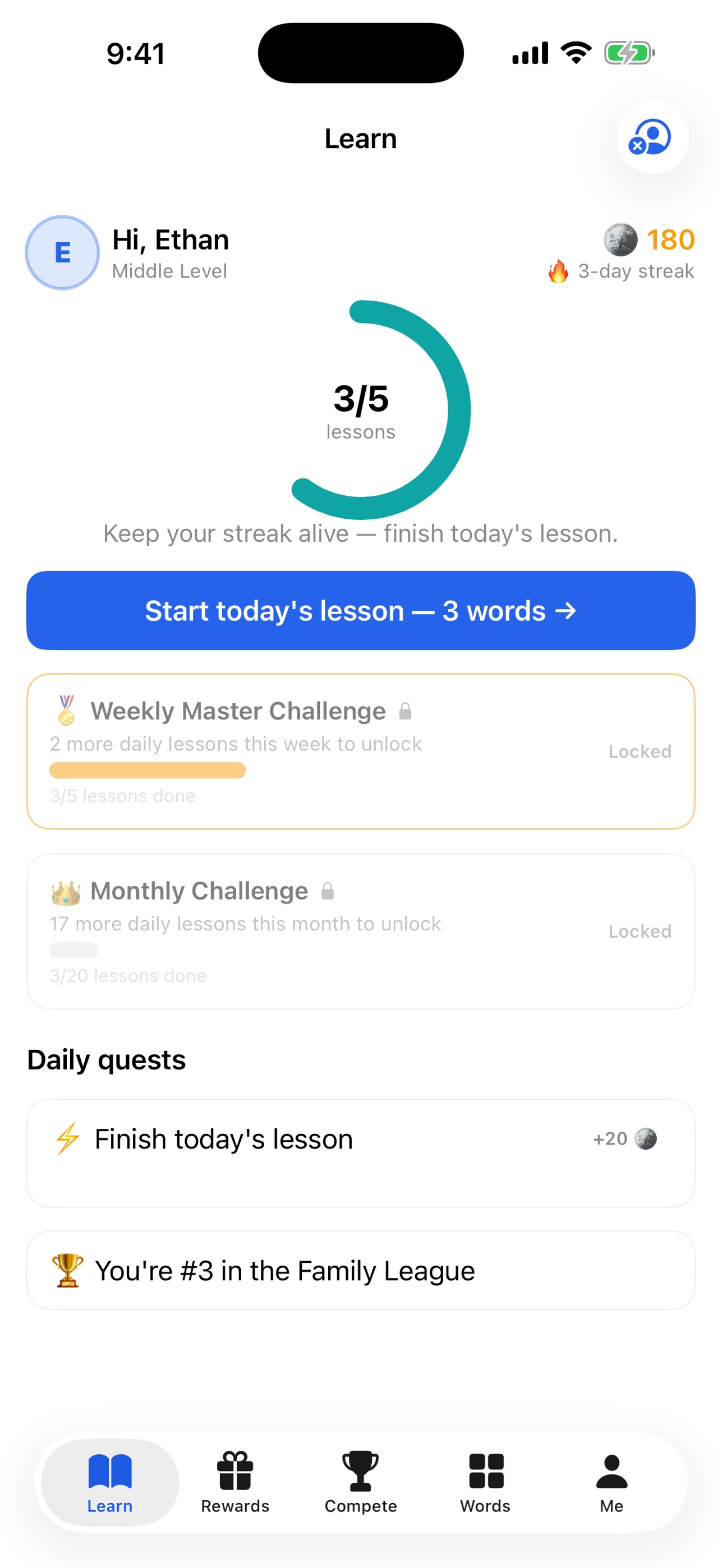 Screenshot 1 of Vocab Village