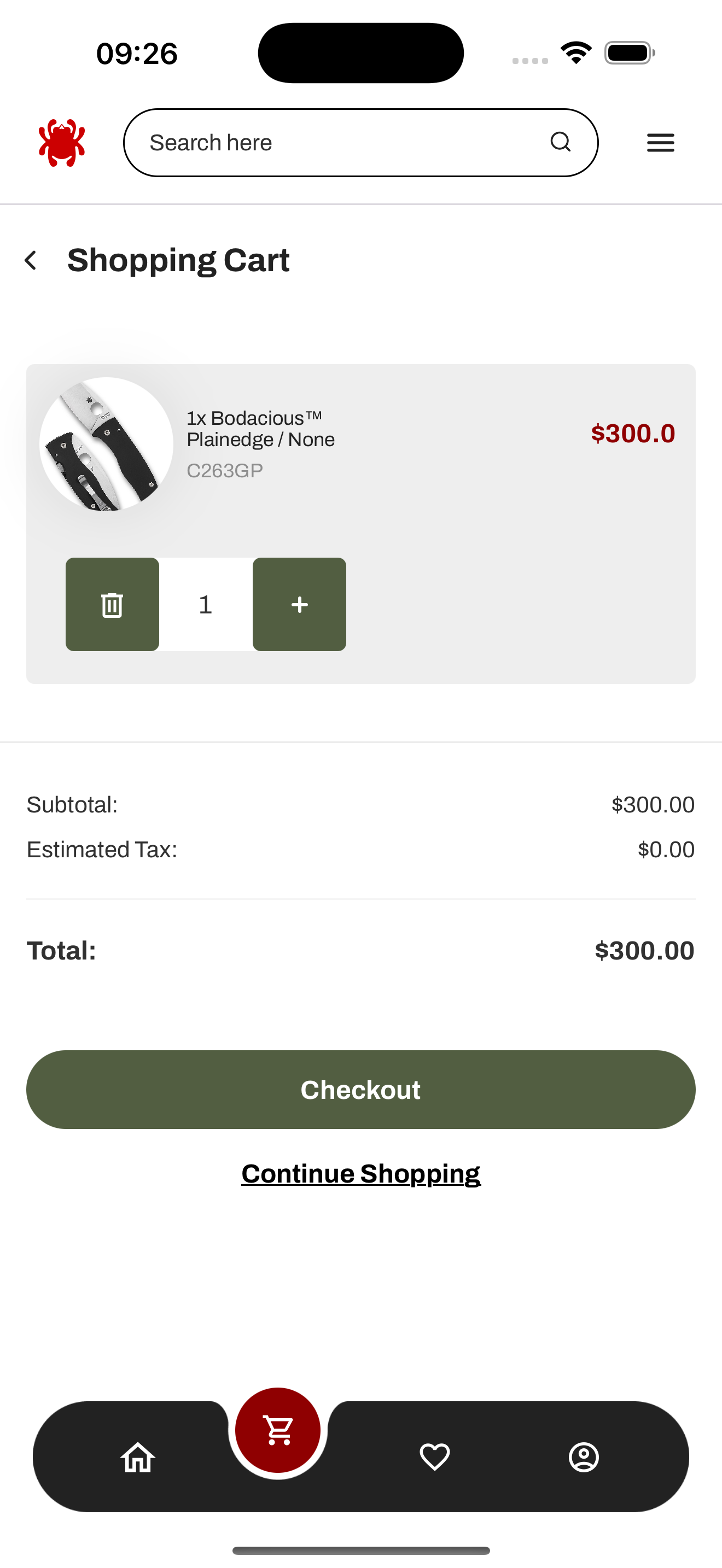 Spyderco screenshot 7