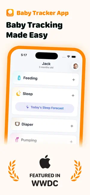 Baby Tracker & Newborn Log screenshot 1