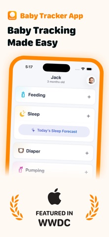 Baby Tracker & Newborn Log app screenshot