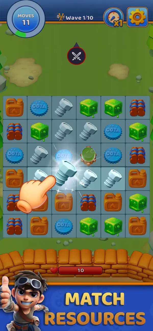 COTA Tower Defense - TD Game Hack screenshot 1 - game app interface