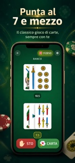 Sette e Mezzo - Gioco di Carte screenshot 1